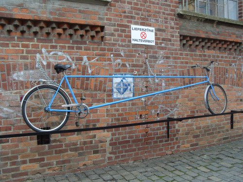 Biking in Leipzig